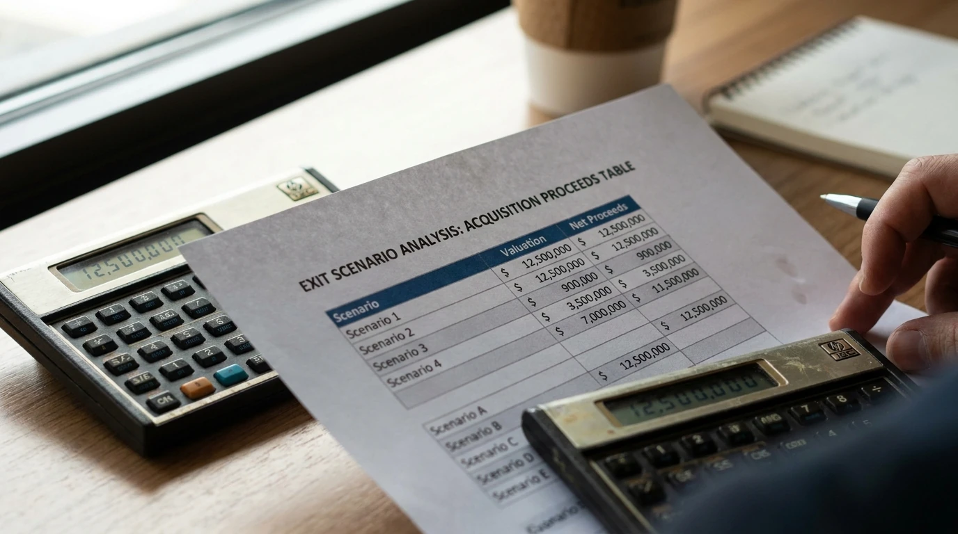What Does Exercise Stock Options Mean step-by-step process diagram for startup founders using
