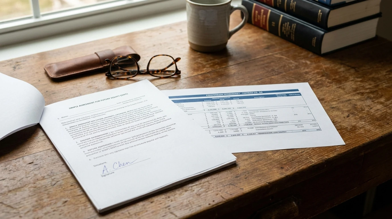 Difference Between C Corp and LLC formation checklist graphic for startup founders using Lovie's