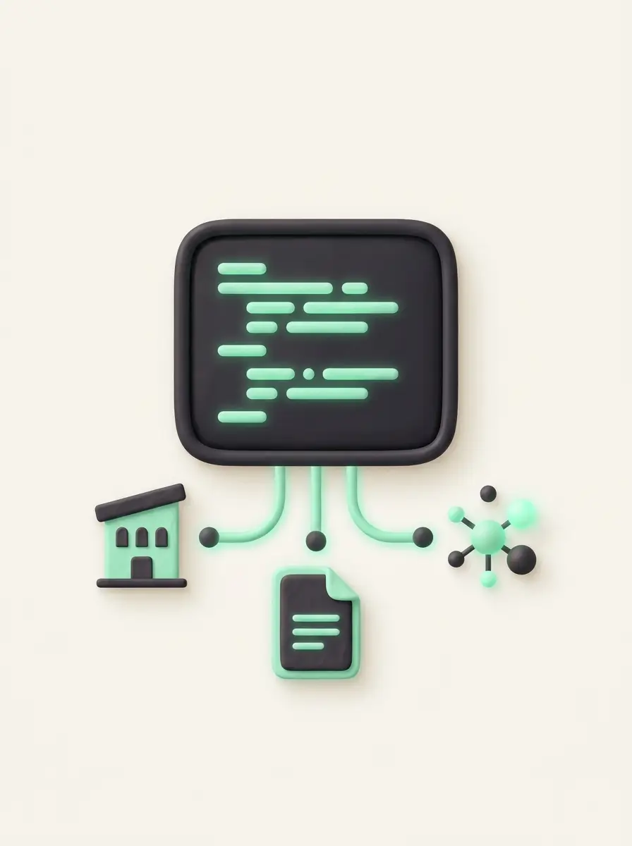 Code terminal connected to company data — MCP and AI tools