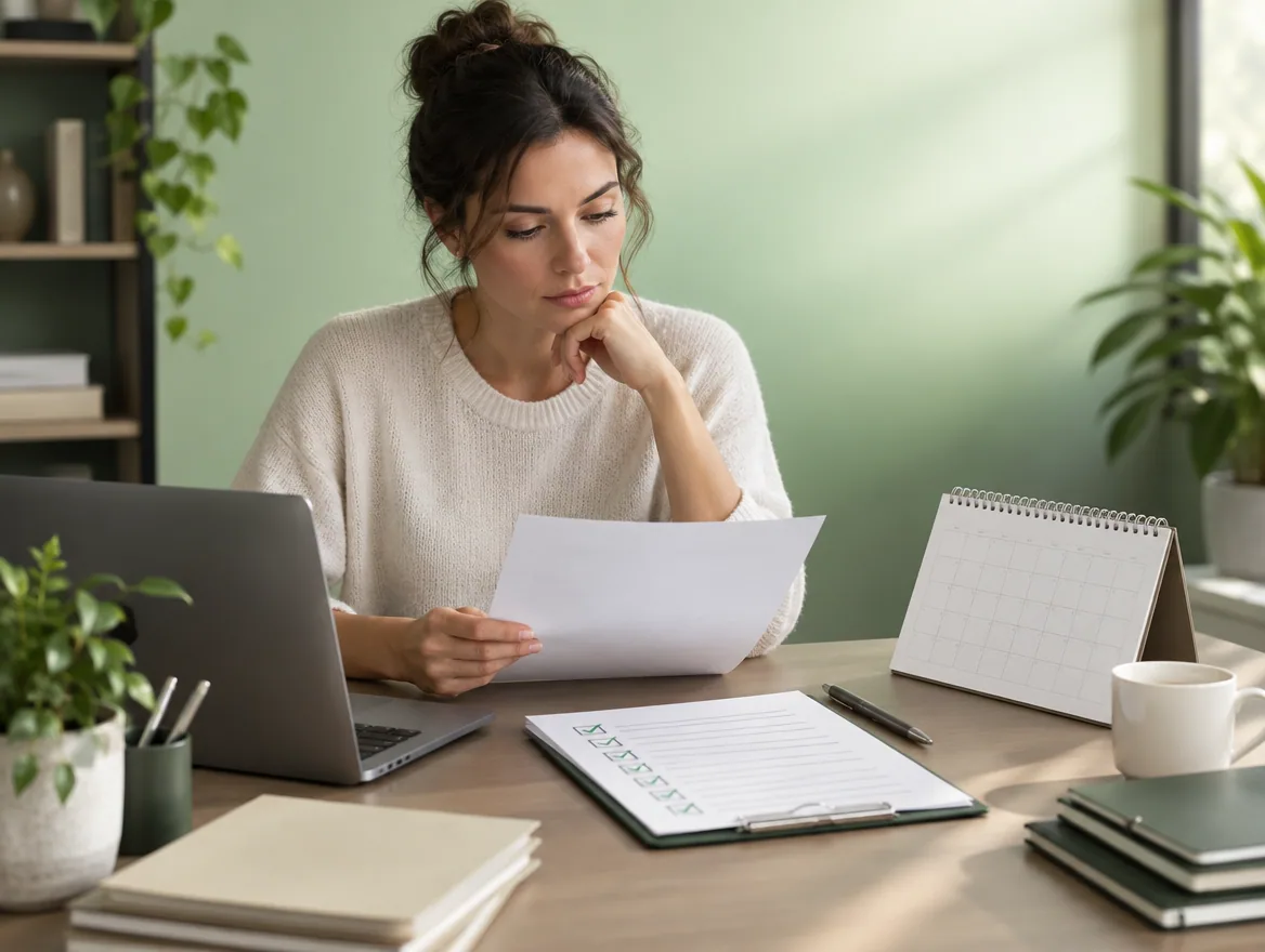 A founder examines paperwork when dissolving a Delaware LLC.