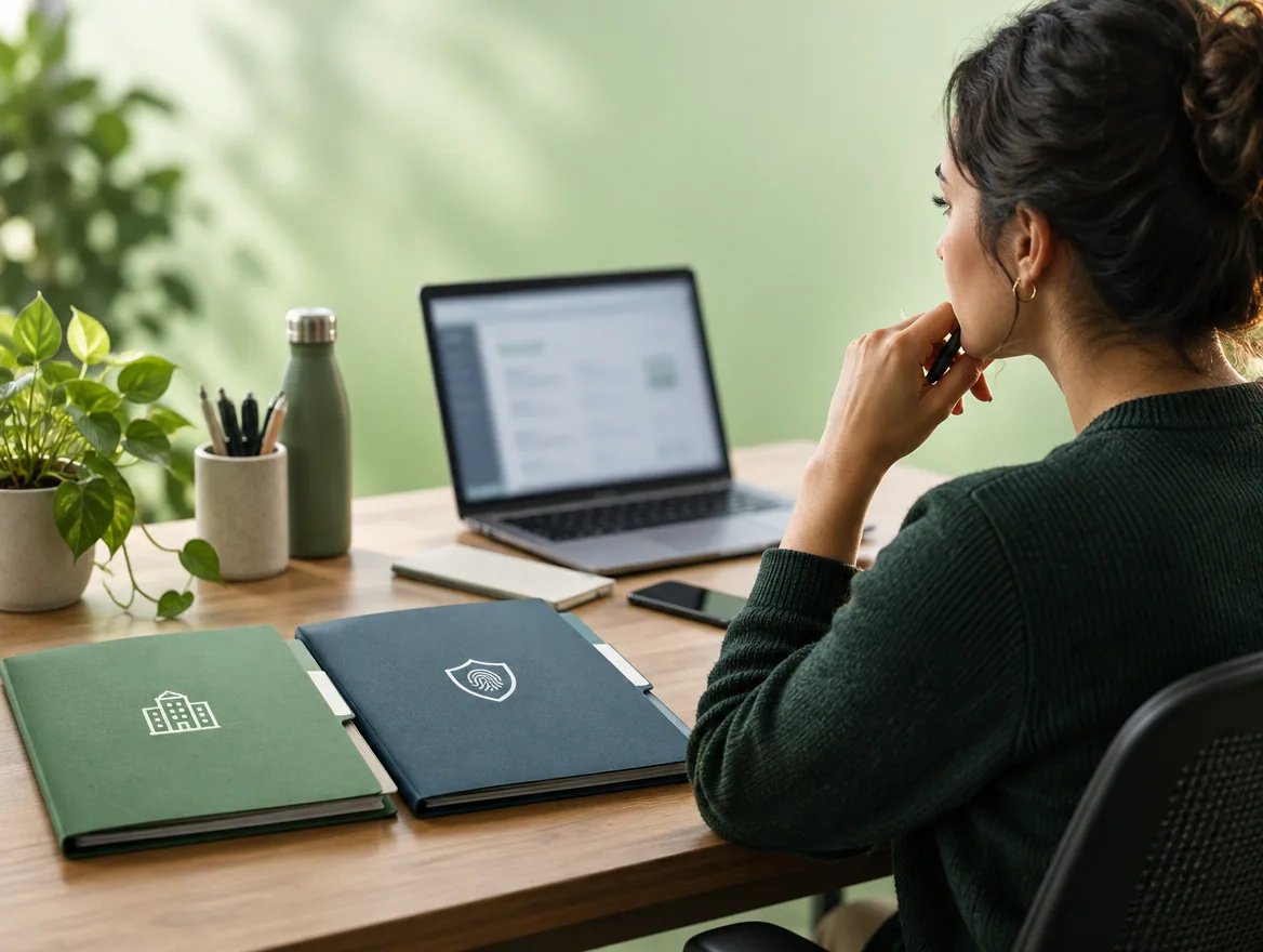 A founder uses a laptop to start a business and get an EIN.