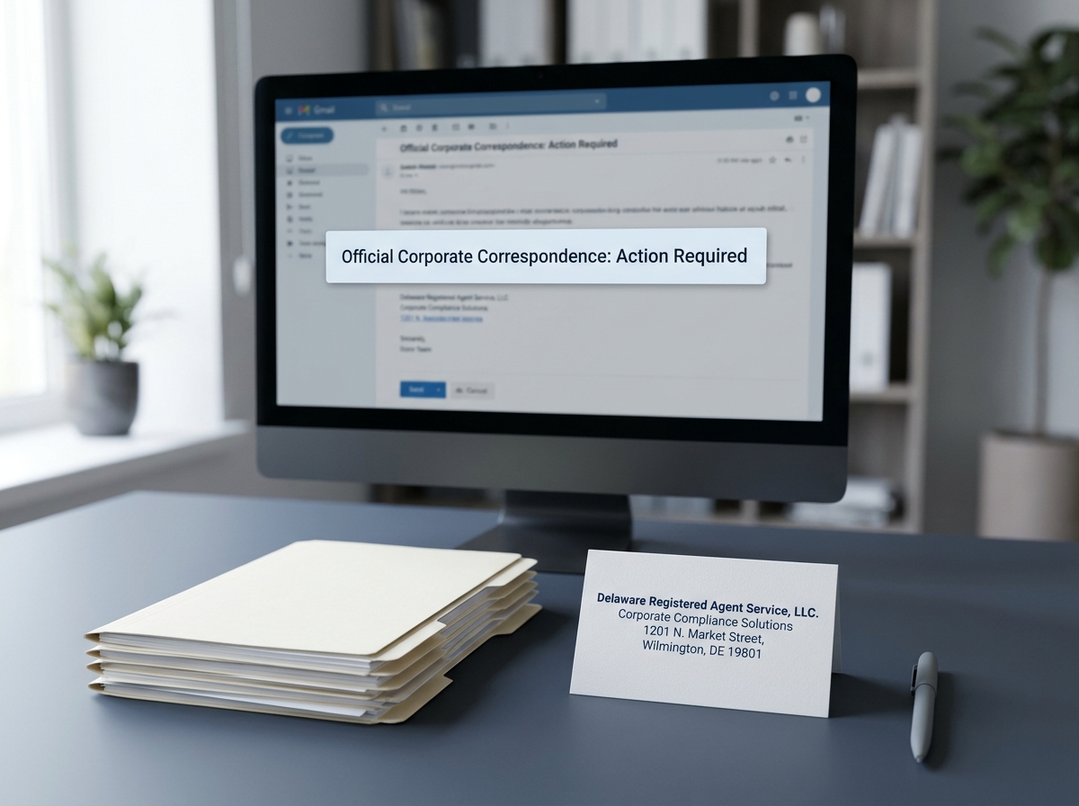 A close-up of a hand pointing to a section of a legal document titled 'Certificate of Incorporation' with a stylus, on a modern tablet screen. The background is a softly blurred office environment.